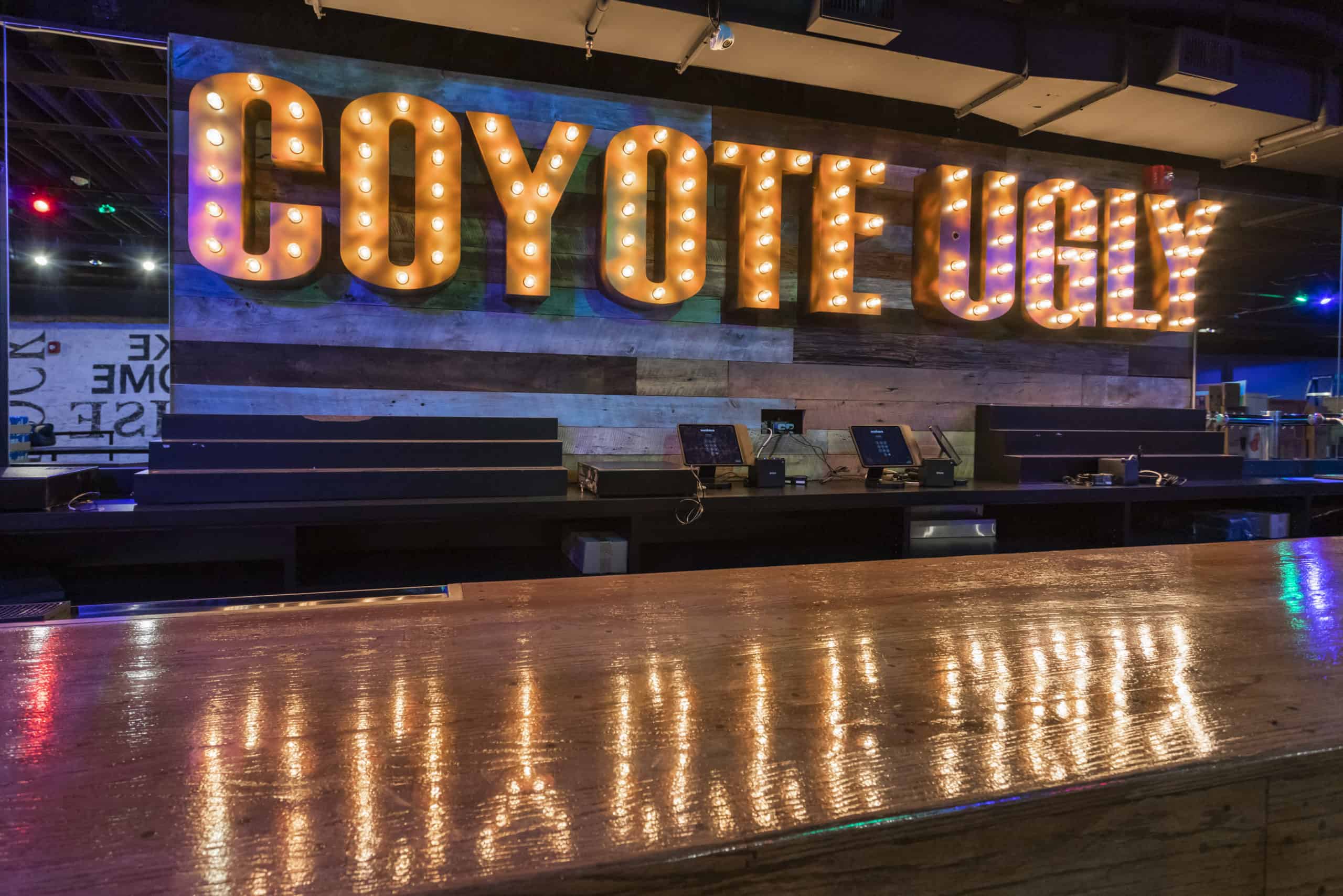 Coyote Ugly sign