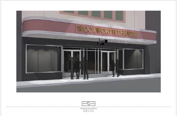 Woolworth theatre rendering